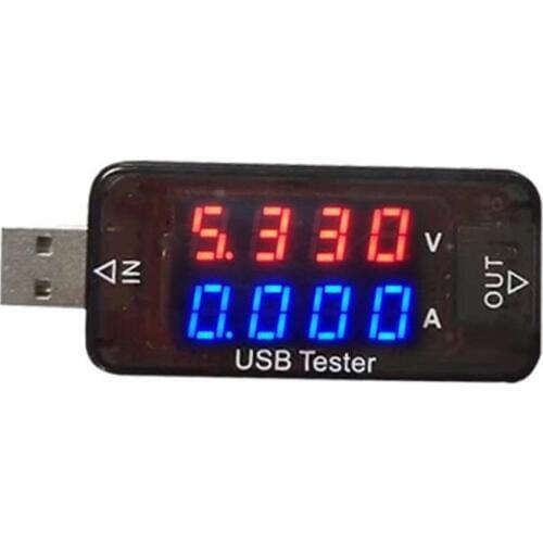 High Precision USB Current Voltage Charging Detector 4 Digits Mobile Power Bank Voltmeter Ammeter Voltage USB Charger Tester