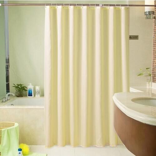 Shower Curtain Beige High-end Children Boy Thick Waterproof Polyester Home Bathroom Shower Curtains