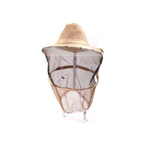 1 pcs beekeeping hat new cowboy style fashion veiled protection for beekeepers professional Anti bee sunshade Apiculture