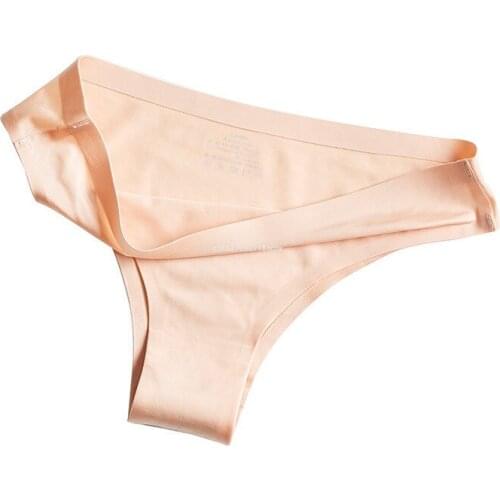 1Pc Xiaomi Panties Briefs Panties Woman Underwear Sexy Seamless Thong T-back G-string Underpant Ice Silk Panties For Smart Life