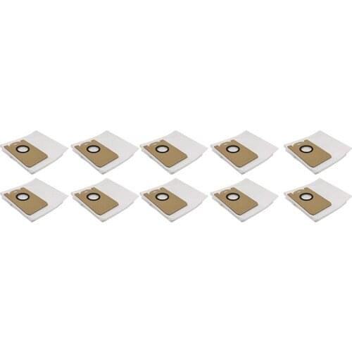 10 Pcs for V980 Max( Plus) Non-Woven Fabric Dust Bag Robot Vacuum Cleaner Parts Replacement Accessories