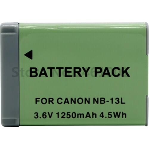 NB13L 13L Battery for Canon PowerShot G5 X G5X G7 X G7X G7 X Mark II G9 X G9X