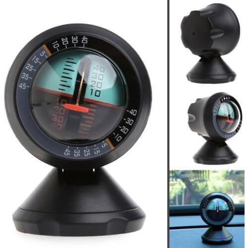Accessories Vehicle Multifunction Car Inclinometer Decoration Slope Outdoor Angle Adjustable Measure Tool Balance