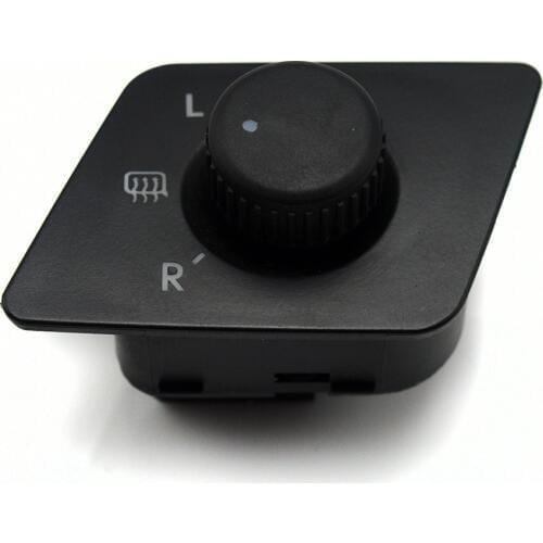 Free shipping!New Hight quality adjust knob side mirror Switch for VW polo 9N 9N3 6Q1 959 565H/6Q1959565H 10pins