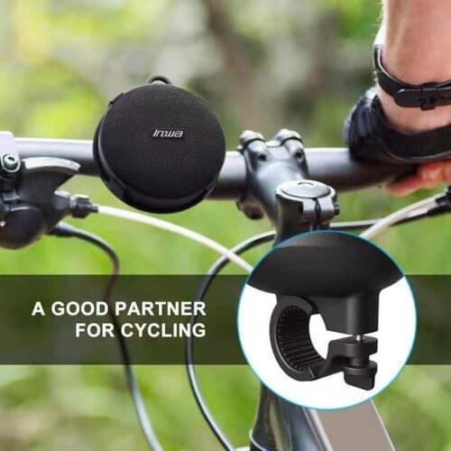 Bluetooth Speaker Holder For Bike IPX7 Waterproof HIFI Sound Quality Portable Wireless Subwoofer Anti-shock Anti-drop Speaker