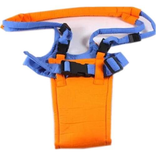 High Quality Orange Baby Walker Moon Walk Babi Walking Harness Toddler Walking Assistant Kid Keeper