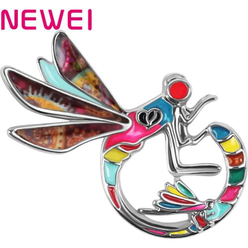 Броши стрекоза на одежду DUOWEI China At AliExpress