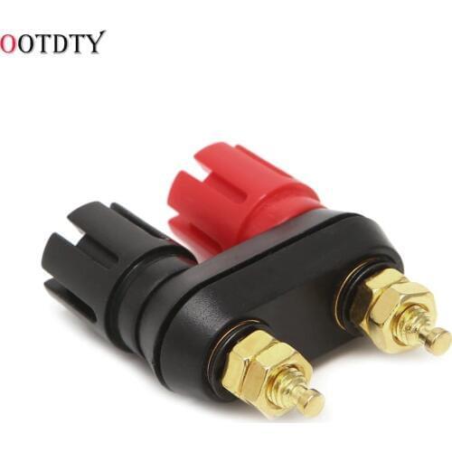Dual 4mm Banana Plug Jack Socket Binding Post for Speaker Amplifier Terminal Connectors Terminals
