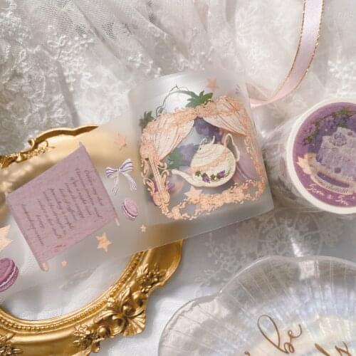 Vintage Grape Vine PET Washi Tapes Bullet Journal Masking Tape Adhesive Tape DIY Scrapbooking Washi Stickers