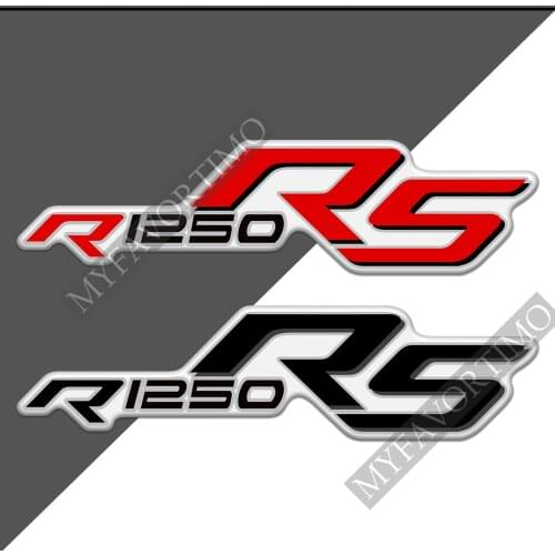 Motorcycle Stickers Tank Pad For BMW R1250RS R1250 R 1250 RS Protector Fairing Decals Emblem Logo Protection 2019 2020 2021