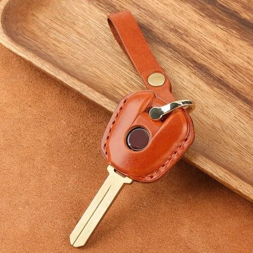 New For HONDA CBR1000 CBR1000RR CB900 High quality Motorcycle trueLeather Cowhide Key Case Honda Little Key Case Buckle