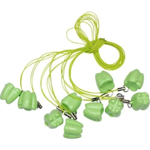 New Babys Milk Tooth Keepsake Box Plastic Infant Toddlers Hair Deciduous Tooth Preservation Storage Box Pendant Teeth Container