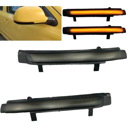 For Skoda Octavia 2009-2013 for SUPERB 2008-2014 New Dynamic Steering Signal Led Rear View Mirror Indicating Flash lamp