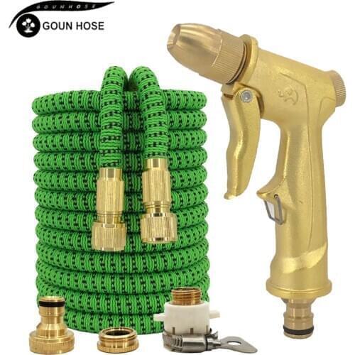 Direct Selling Retractable Hose High Pressure Cleaning Hose Garden Watering Hose Can Take Over With Spray Gun Watering Supplies