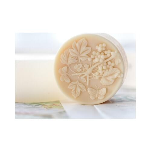 Handmade Silicone Mold Silicone Soap DIY Handmade Mold Soap Making Moulds Resin Clay Molds PRZY Grape Vine Butterfly