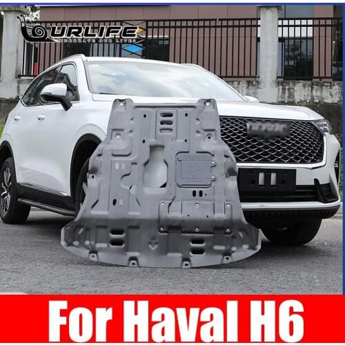 For GWM HAVAL H6 3th 2021 Engine Chassis Guard Cover Protector Manganese Steel Accessories Auto Parts