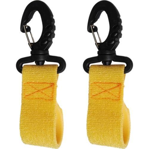 Paddle Clips Nylon Kayak Canoe Paddle Oar Strap Webbing Fishing Rod Holder Paddle Keeper No Drilling (Pair)