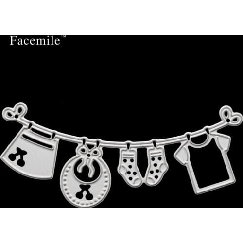 1PCS Babyhood Baby Times Scrapbooking Metal Cutting Dies DIY Photo Album Decorative Embossing Stencils Template