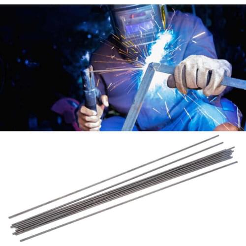 10Pcs 20X4X1cm Rod Tungsten Electrode Tig Arc Needle For Welding Thin Stainless Steel Gray TIG Rods High Smoothness And No Burrs