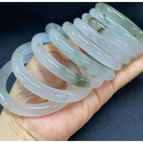 100% real natural jadeite bracelet elegant princess jade bracelet bangles jadeite Hand-Carved Emerald Bangles Lady Party Gift