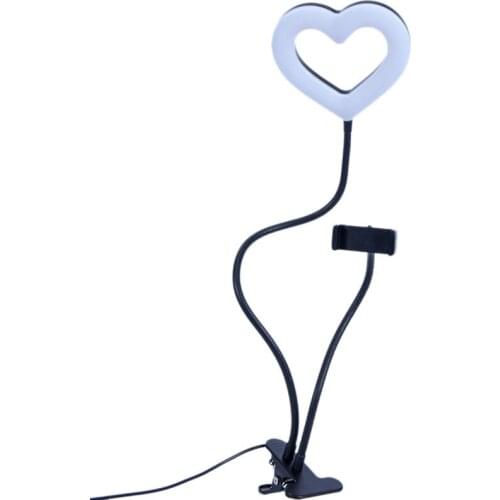 6-Inch USB Fill Light Dimmable Portable LED Lamp for Beauty YouTube Live Broadcast Fill Light Clip Lamp Table Lamp
