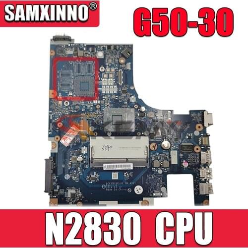 Akemy ACLU9 ACLU0 NM-A311 Laptop motherboard For lenovo Ideapad G50-30 SR1W4 N2830 CPU Main board works
