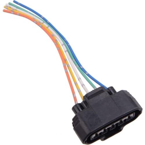 197400-2010 Car MAF Mass Air Flow Meter Sensor Connector Plug Pigtail Harness Wire Fit for Mazda 3 5 6 MX5 Toyota 4Runner Avalon