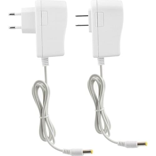 White Power Supply Adapter US / EU Standard AC100-240V 2A 50/60Hz LED Strip Transformers LED Lighting Converter Charger Adapter