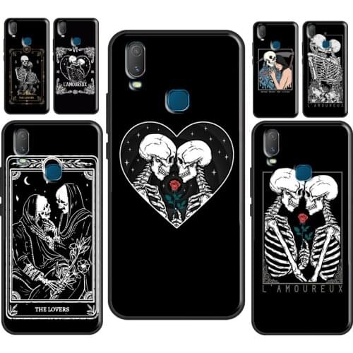 The Lovers VI Tarot Card Case For Vivo Y11 2019 V17 Neo V20 SE Y1S Y12 Y17 Y19 Y20 V11 i Y30 Y50 Y70 Y91C Coque