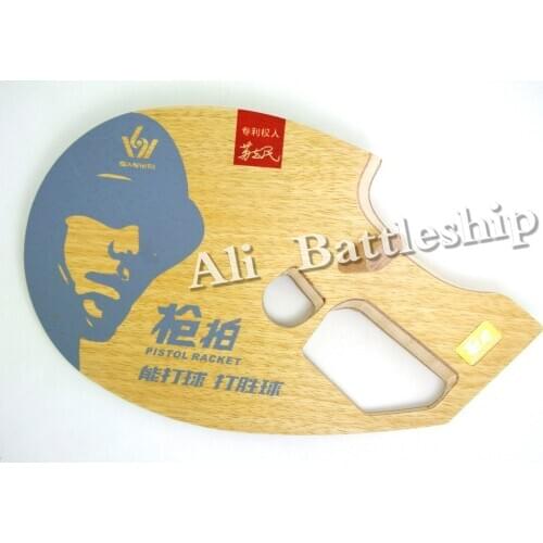 New SANWEI 9th Generation UPGRADE Pistol Table Tennis Blade / Table Tennis Racket/ table tennis bat Free Shipping
