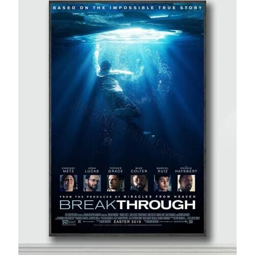 NJ309 Breakthrough Movie 1 Silk Posters and Prints wall art Art Poster Home Decor