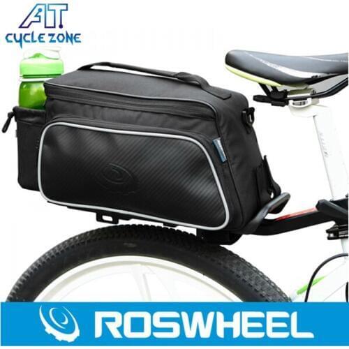ACEXPNM Portable Mountain Bike Bicycle Bicicleta Bag Rear Carrier Bags Rear Pack Trunk Pannier Package Larger Capacity