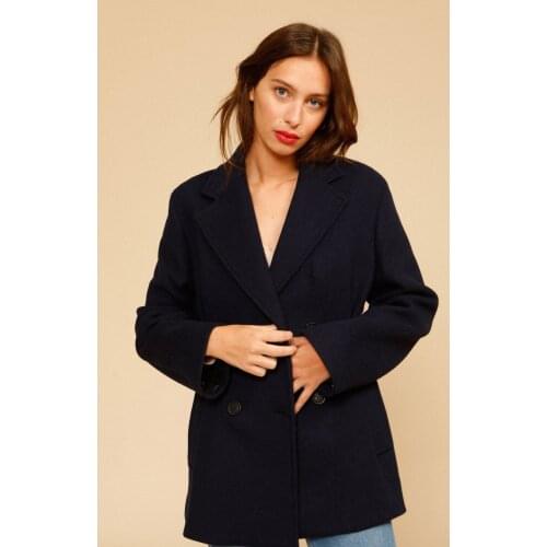 XIZOU Women's Beige Coats