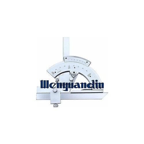 0-320 Degree Vernier Universal Bevel Protractor Angular Dial Ruler Protractor Measuring Instrument B