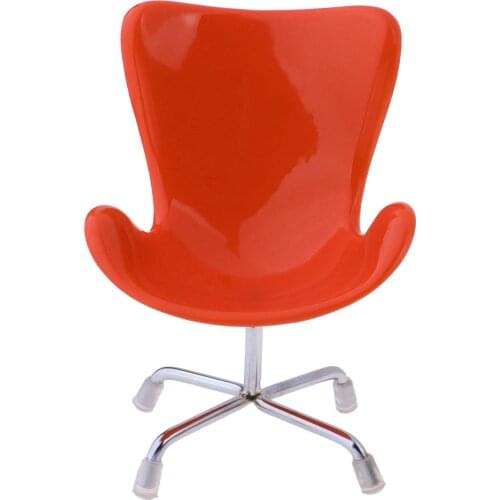 1/6 Detachable Chair Mini Office Chair Plastic Lounge Chair Doll Furniture Toys For 12inch Dolls House Accessory Ornament