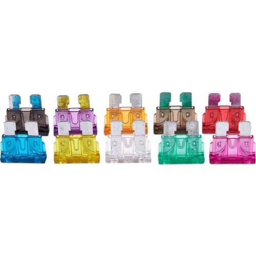 100 Mechanical fuse 2A 3A 5A 7.5A 10A 15A 20A 25A 30A 35A for Voiture Moto Auto