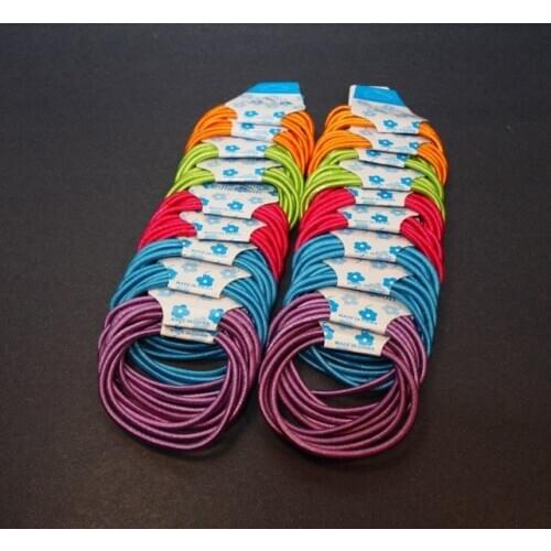 1000pcs colorful Hair Ties Simple Style Elastic Headbands Hair Holder