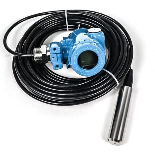 316l Stainless Steel Capacitance Liquid Level Sensor Dam Water Level Transmitter