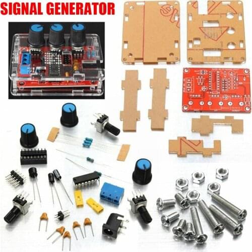 New 1hz-1mhz XR2206 Function Signal Generator Sine Triangle Square Output Signal Adjustable Frequency Range DIY Kit