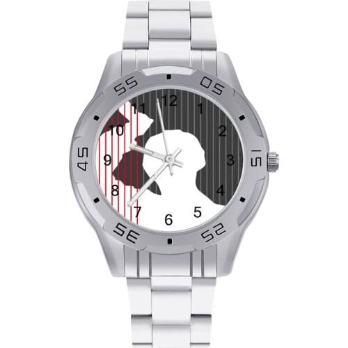 Janet Quartz Watch Gym Classy Wrist Watch Steel Photo Design Woman Wristwatch