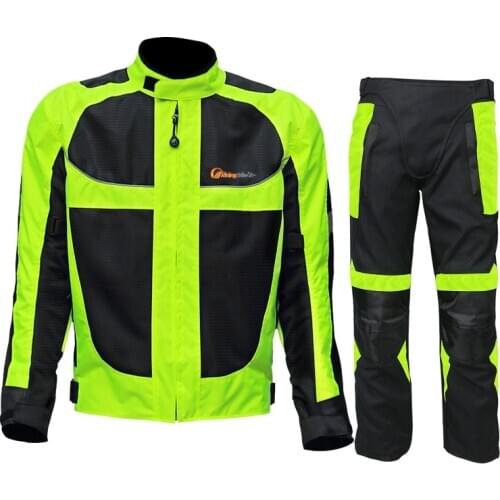 Motorcycle Winter Jackets Racing Full Reflective Jackets Trousers Motorcross Protective Gear Racing Suits Pants and Jacket
