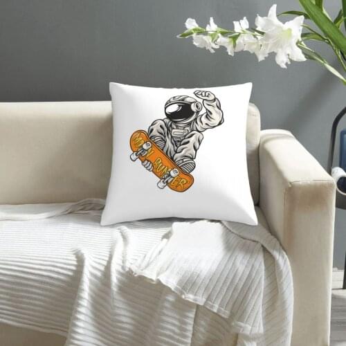 Astronaut Skating Awesome Cosmonaut Gifts pillowcase printed cushion cover sofa waist pillow pillow cover