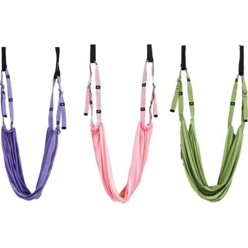 Yoga Fitness Stretching Strap Door Backbend Assist Exercise Band for Dance Split M5TC