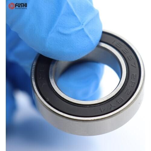 15267-2RS Ball Bearing, 15x26x7mm Chrome Steel Rubber Sealed, 15267RS Bicycle Bearings Smoothly for American Classic Rear Hub