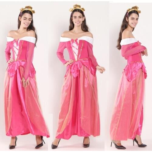 Sleeping Beauty New Garment Halloween Adult Ball Princess Queen Adult Play Costume