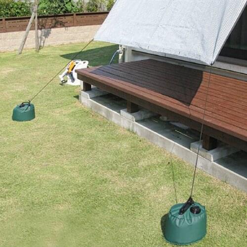 Camping Tent Sand Bag Tent Weight Sand Bag Outdoor Portable Reinforced Pop Up Canopy Tent Anchor Kit