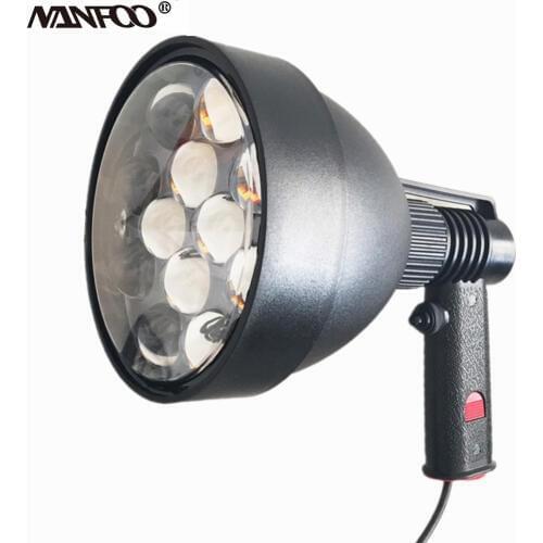 Ultra Bright 5400LM LED Hunting Spotlight 12PCS CREE XPG 5W LED Hunting Lamp CREE 60W LED Shooting Lights 150MM Reflector Size