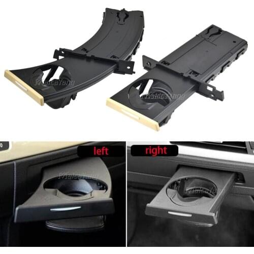 Retractable Left/Right Car Front Drink Cup Holder Water Cup Drink Holder For BMW E90 E91 318I 325I 328I 51459173643