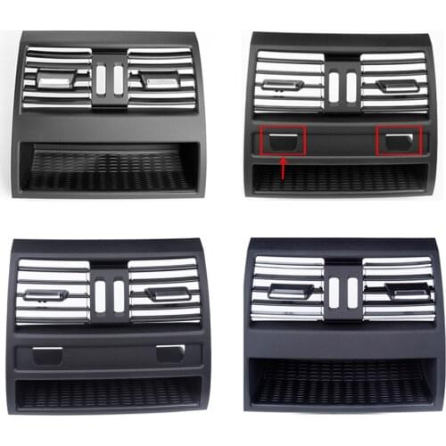 Rear Center Console Air Vent Cover for BMW F10 520D Vent Fresh Air Outlet Vents Grille for BMW 530d F10 F18 525d 535d 5 Series