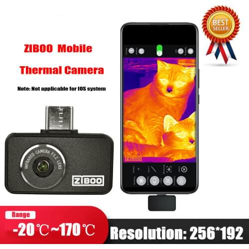 ZIBOO ST9450A+ Infrared Thermal Imager 256 x 192 Handheld Thermal Camera (including battery).Replacet of UNI-T UTI260B
